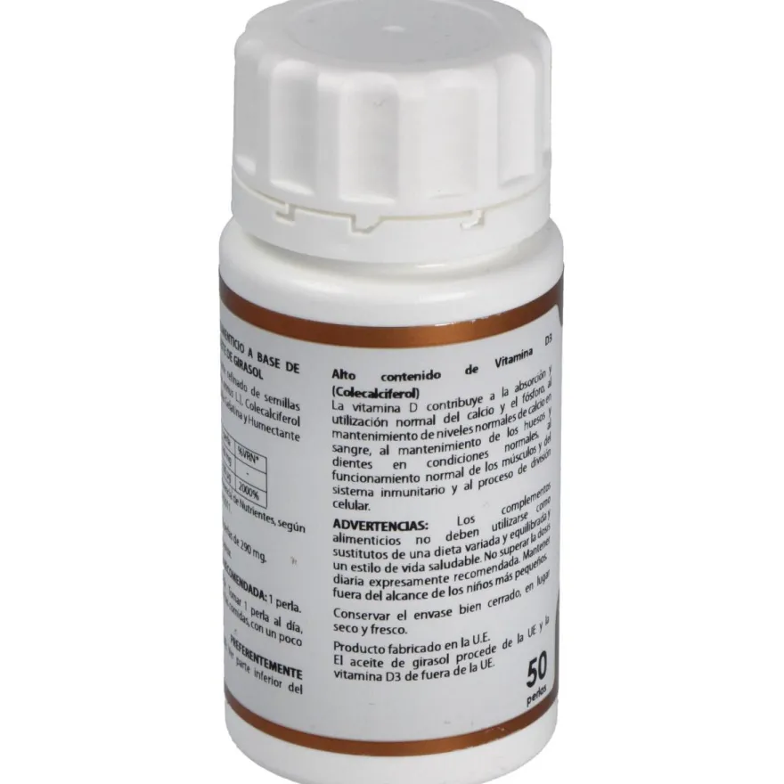 Holovit Vitamina D3 4000Ui Colecalciferol 50Caps