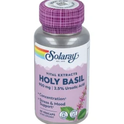 Holy Basil 900mg 60caps - Solaray