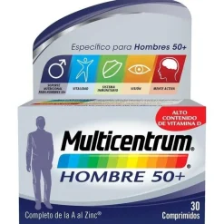 Hombre 50+, 30 Comprimidos - Multicentrum