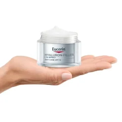 Hyaluron-Filler Crema de Día FPS15 Piel Seca, 50 ml. - Eucerin