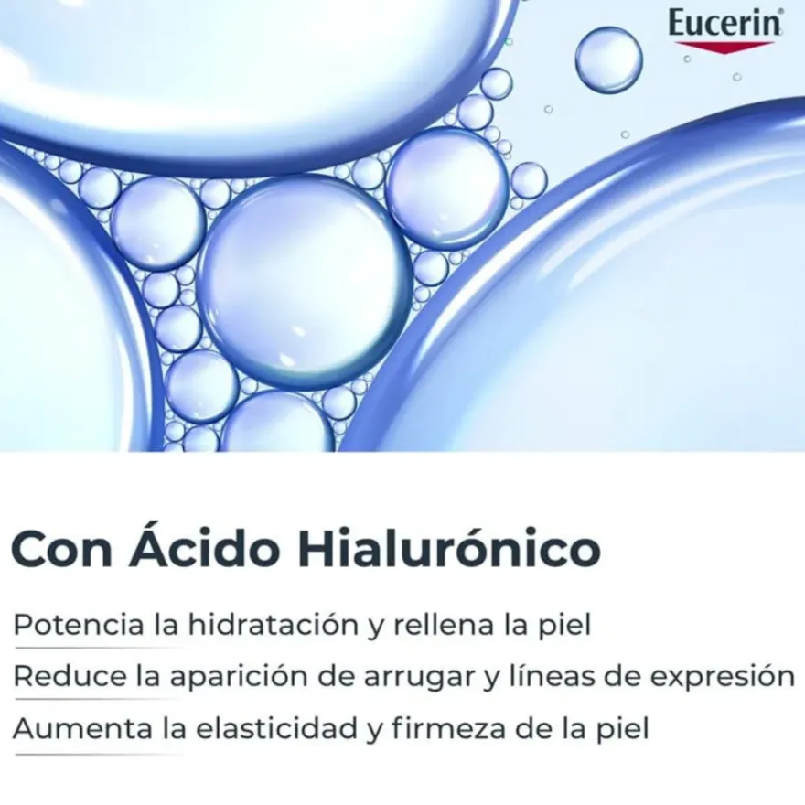 Hyaluron-Filler Crema de Día FPS15 Piel Seca, 50 ml. - Eucerin
