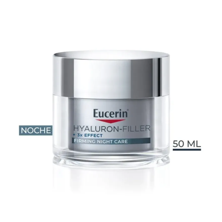 Hyaluron-Filler Crema de Noche Reafirmante, 50 ml. - Eucerin