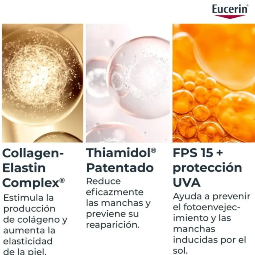Hyaluron-Filler + Elasticity Crema de Día FPS15, 15 ml. - Eucerin