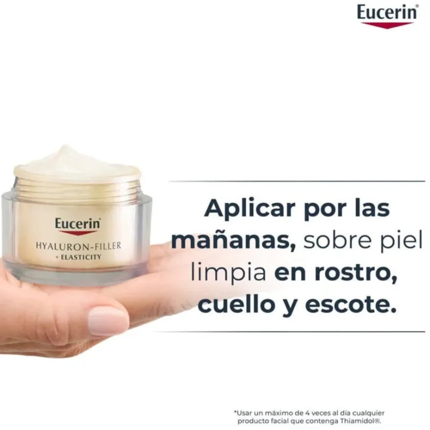 Hyaluron-Filler + Elasticity Crema de Día FPS15, 15 ml. - Eucerin