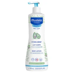 Hydra Bebé Leche Corporal con Aguacate Bio, 750 ml. - Mustela