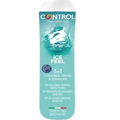 Ice Feel 3 en 1 Gel de Masaje Hidratante 200ml - Control