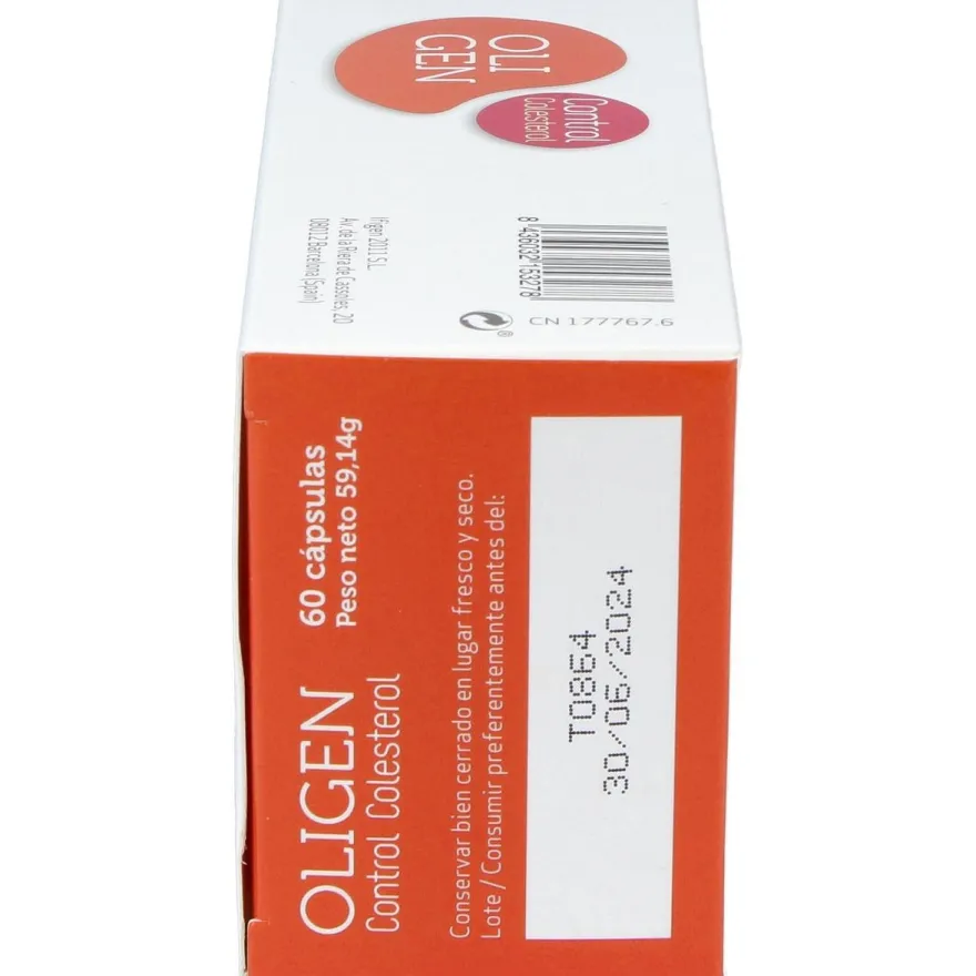 Ifigen Oligen Control Colesterol Dha 80% 60Caps