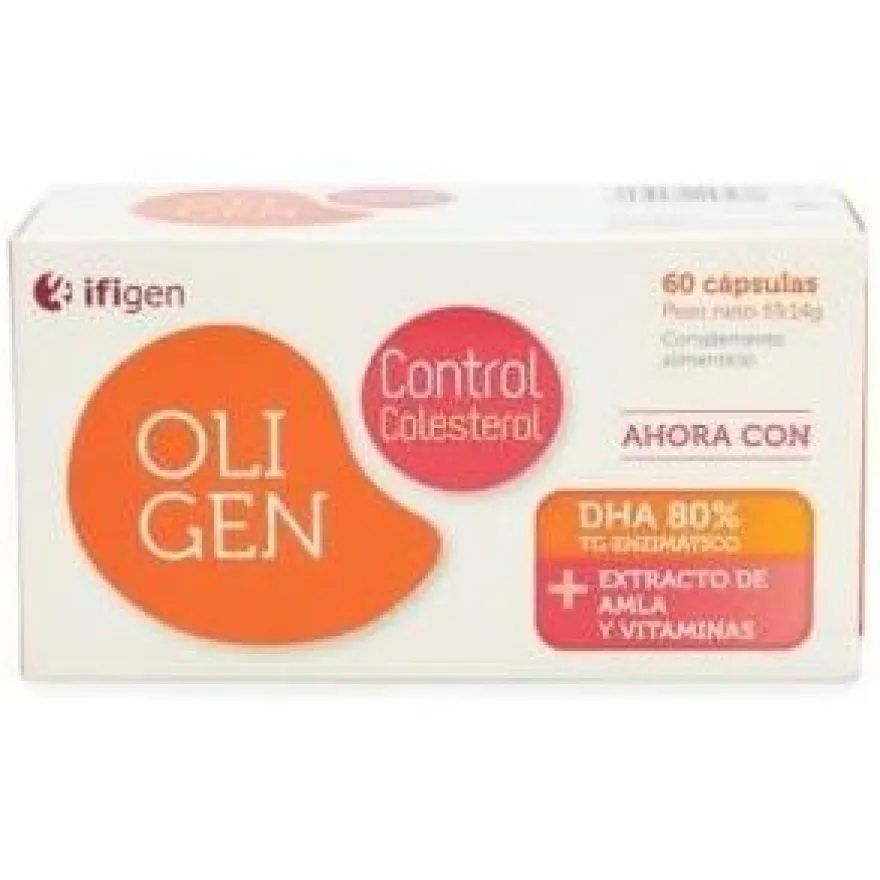 Ifigen Oligen Control Colesterol Dha 80% 60Caps