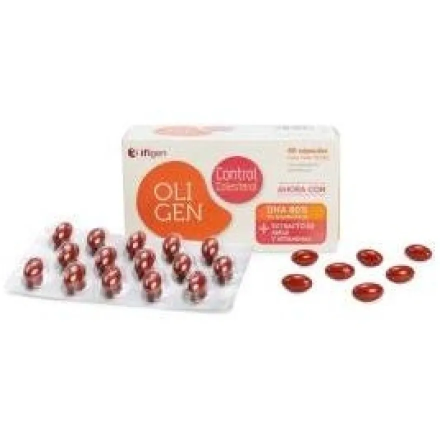 Ifigen Oligen Control Colesterol Dha 80% 60Caps