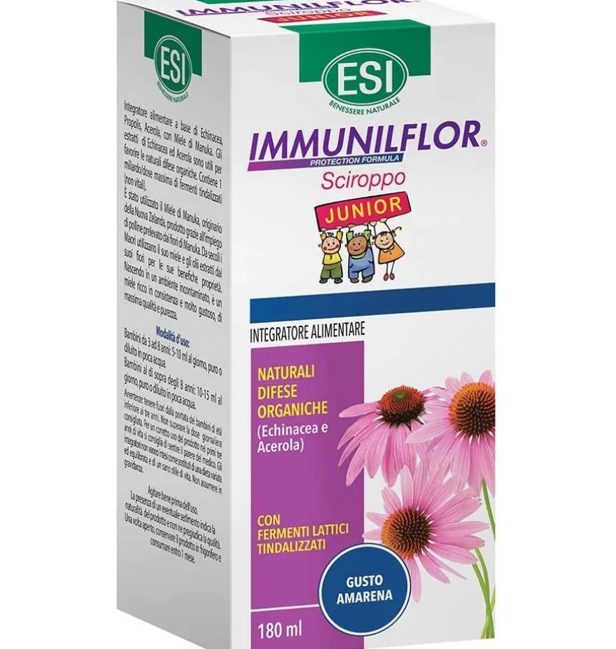 Immunilflor Junior (Jarabe 1 Frasco 180 Ml)