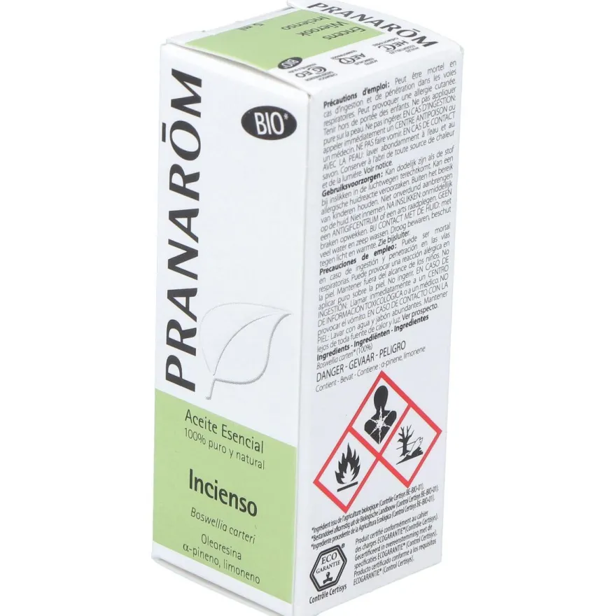 Incienso Aceite Esencial Bio 5Ml.