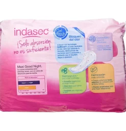 Indasec Maxi Compresa Perdidas Leves (goodnight 12 Absorb) - Laboratorios Indas