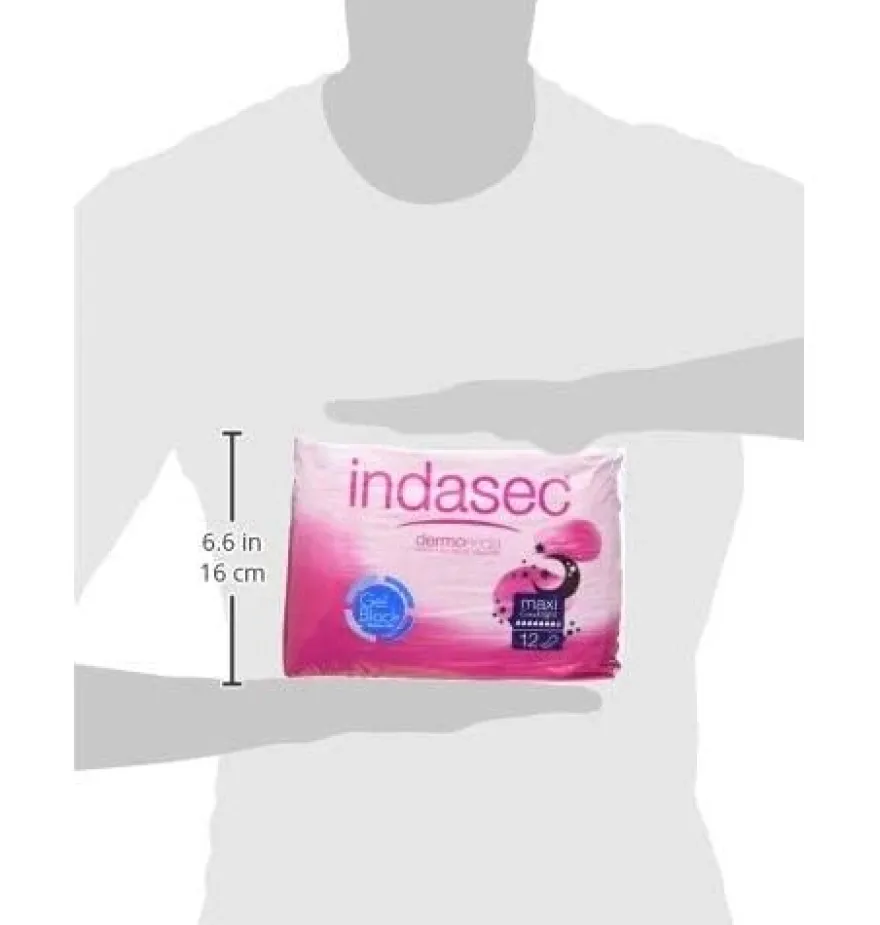 Indasec Maxi Compresa Perdidas Leves (goodnight 12 Absorb) - Laboratorios Indas