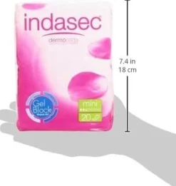 Indasec Mini Compresa Perdidas Leves (22 Absorb) - Laboratorios Indas