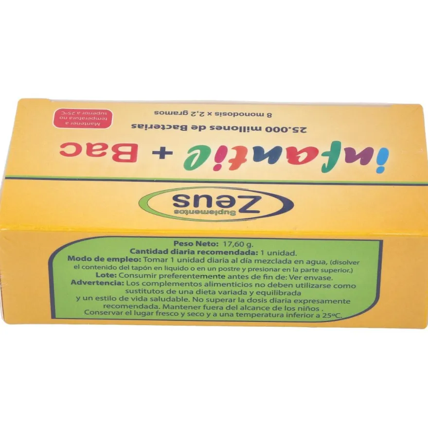 Infantil + Bac 8monodosis - Zeus