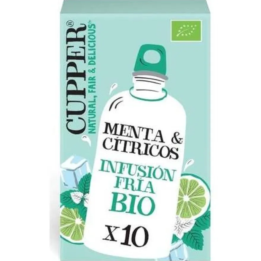 Infusión Fria de Menta y Cítricos Bio 10uds - Cupper