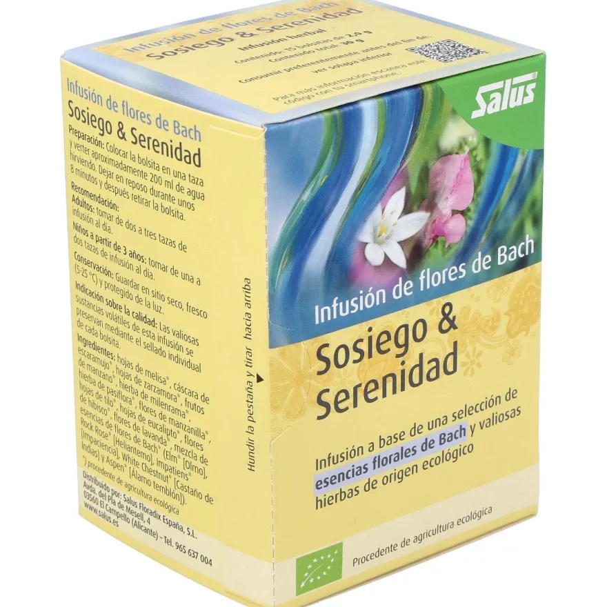 Infusion Flores Bach Sosiego Y Serenidad 15Sbrs.