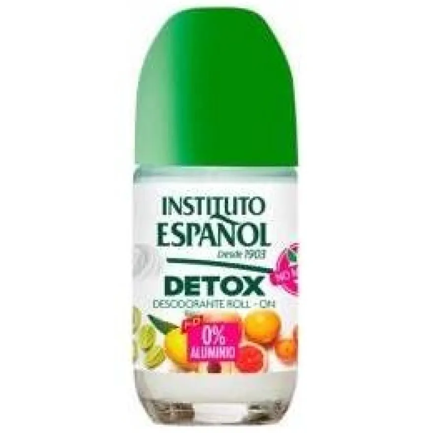 Instituto Español Detox Desodorante Roll - On sin Aluminio 75ml - Instituto Espaol