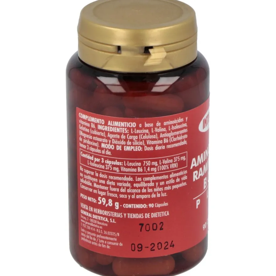 Integralia Aminoacidos Ramificados Bcaa Plus 90Cap