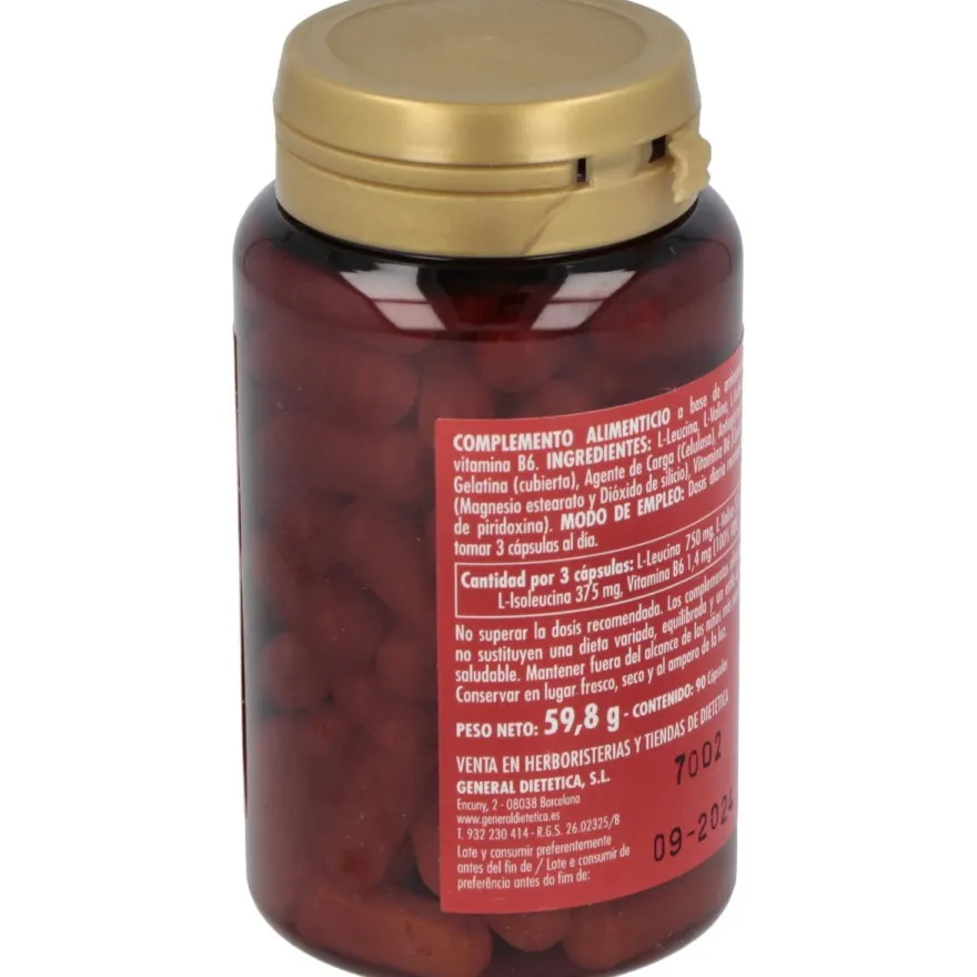 Integralia Aminoacidos Ramificados Bcaa Plus 90Cap