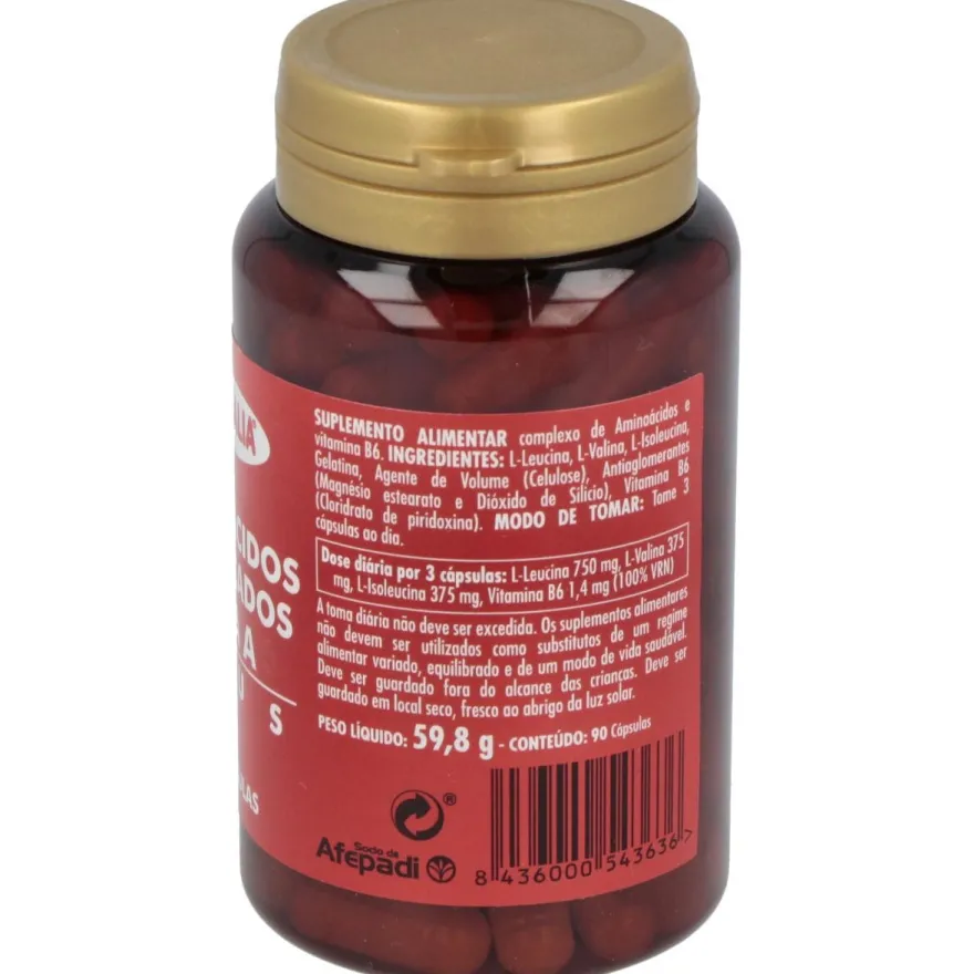 Integralia Aminoacidos Ramificados Bcaa Plus 90Cap