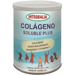 Integralia Colágeno Soluble Plus Hialurónico Magnesio Sabor Vainilla 300G