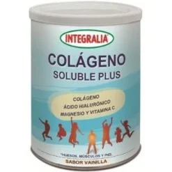Integralia Colágeno Soluble Plus Hialurónico Magnesio Sabor Vainilla 300G
