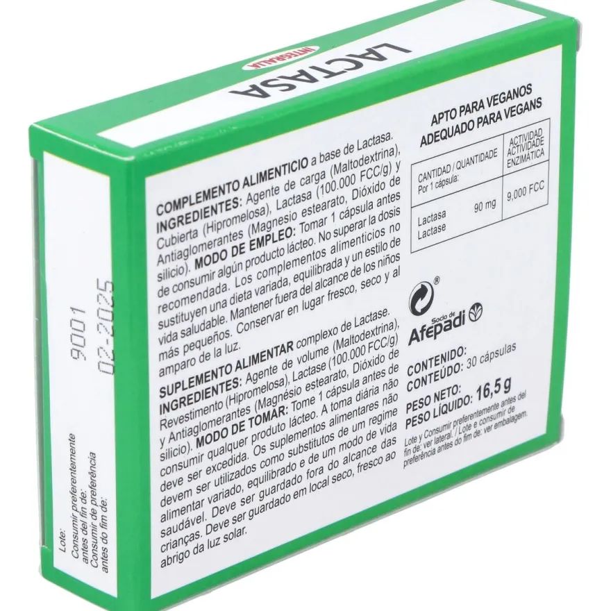 Integralia Lactasa 30Caps