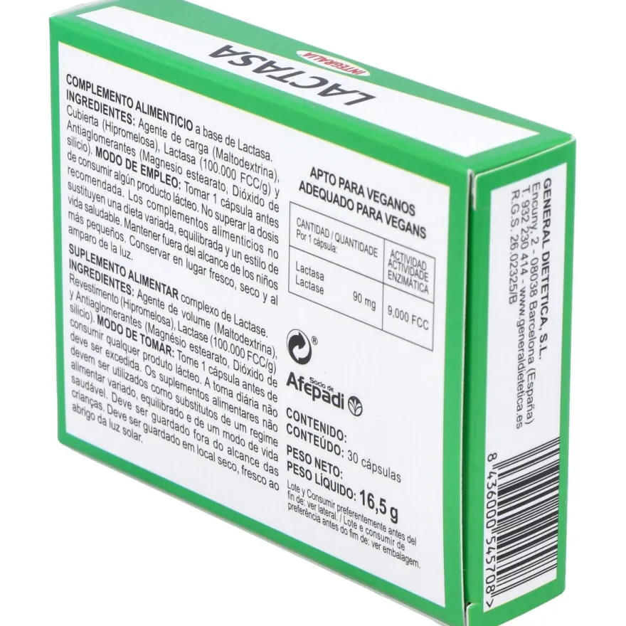 Integralia Lactasa 30Caps