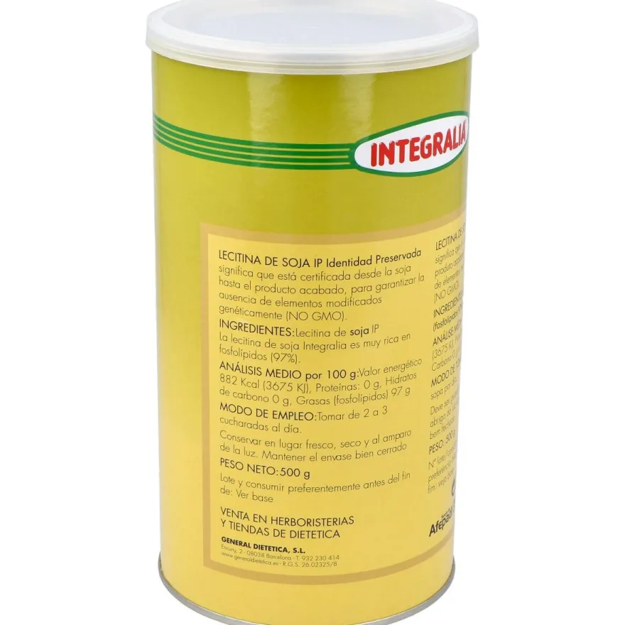 Integralia Lecitina De Soja Ip 500 G