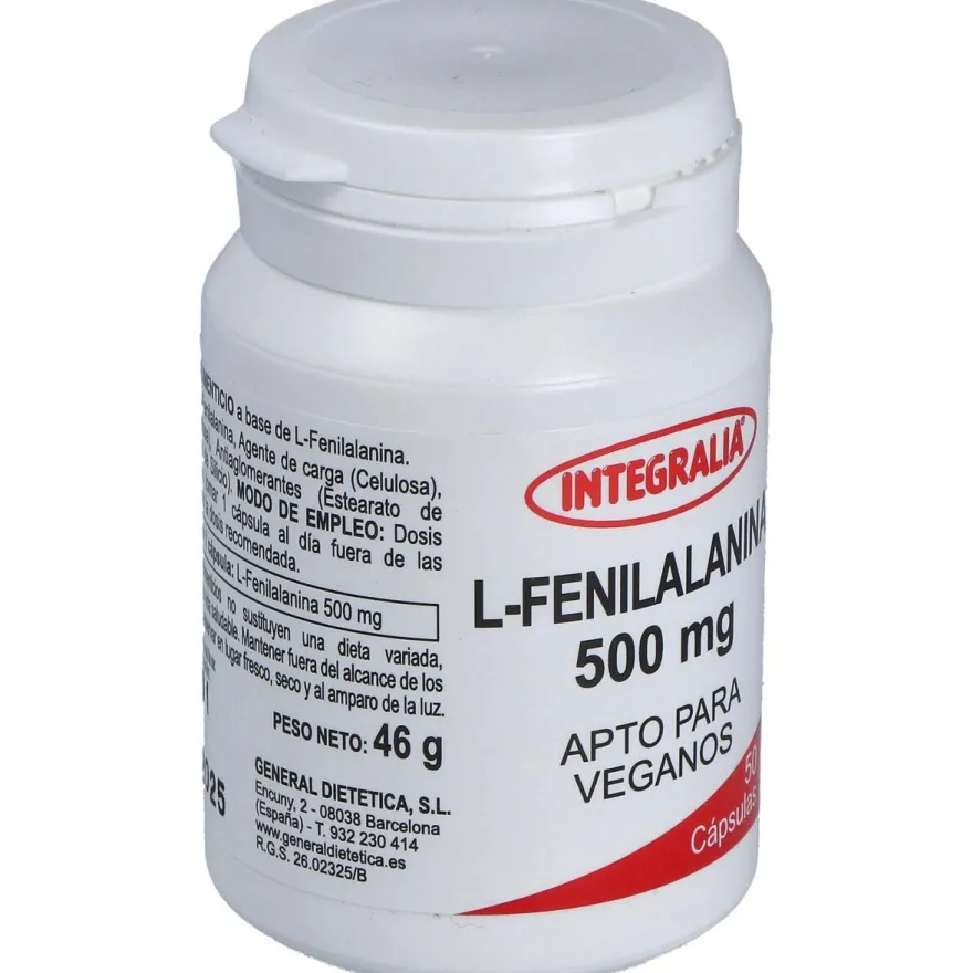 Integralia L-Fenilalanina 500Mg 50Caps