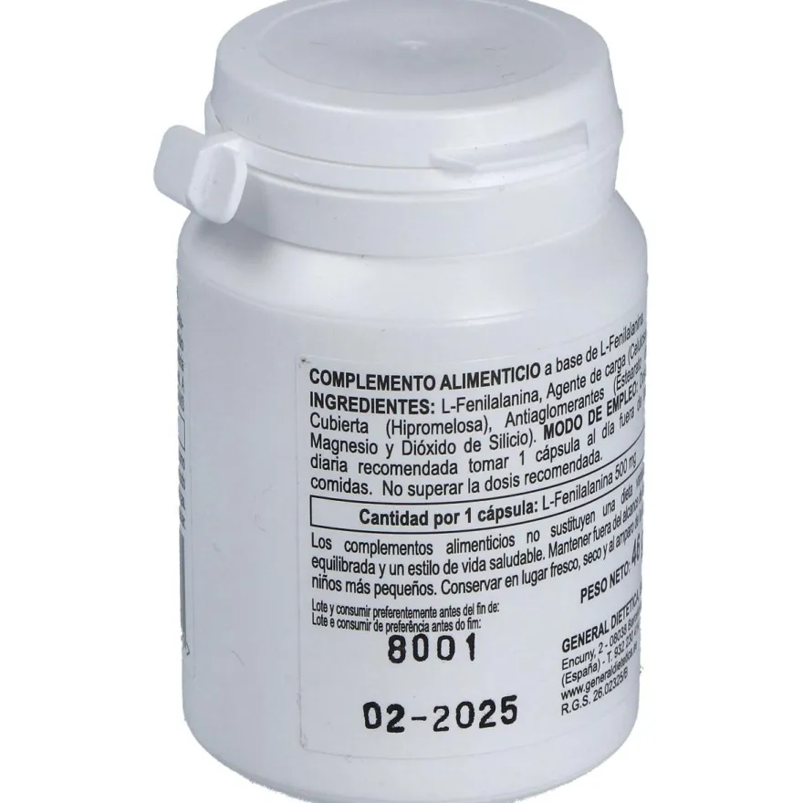 Integralia L-Fenilalanina 500Mg 50Caps