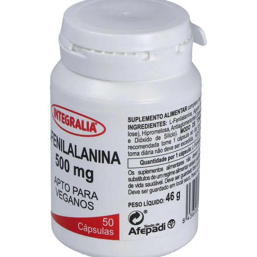 Integralia L-Fenilalanina 500Mg 50Caps