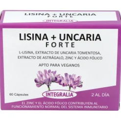 Integralia Lisina + Uncaria Forte 60Caps