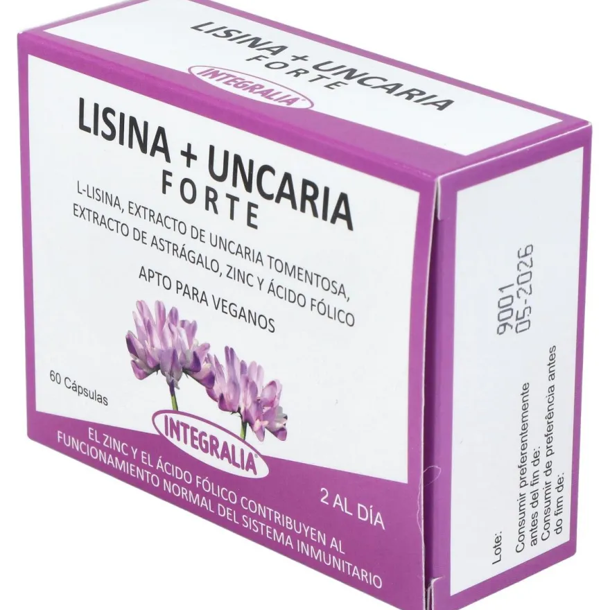 Integralia Lisina + Uncaria Forte 60Caps