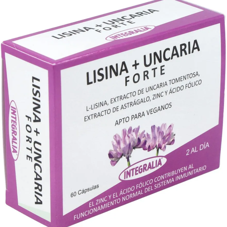 Integralia Lisina + Uncaria Forte 60Caps
