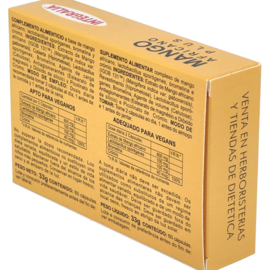 Integralia Mango Africano Plus 60Caps