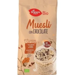 Integral Muesli con Chocolate sin Gluten Bio 375g - El Granero