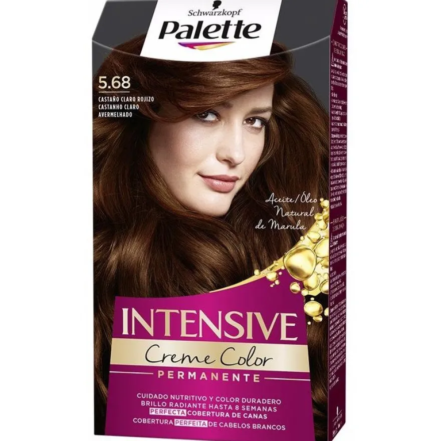 Intensive Tinte 5.68 - Castaño Claro Rojizo 1 u - Palette