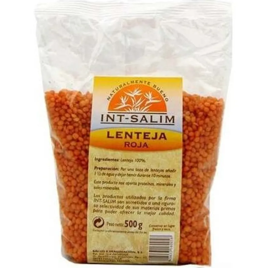 Intracma Lenteja Roja Partida 500G