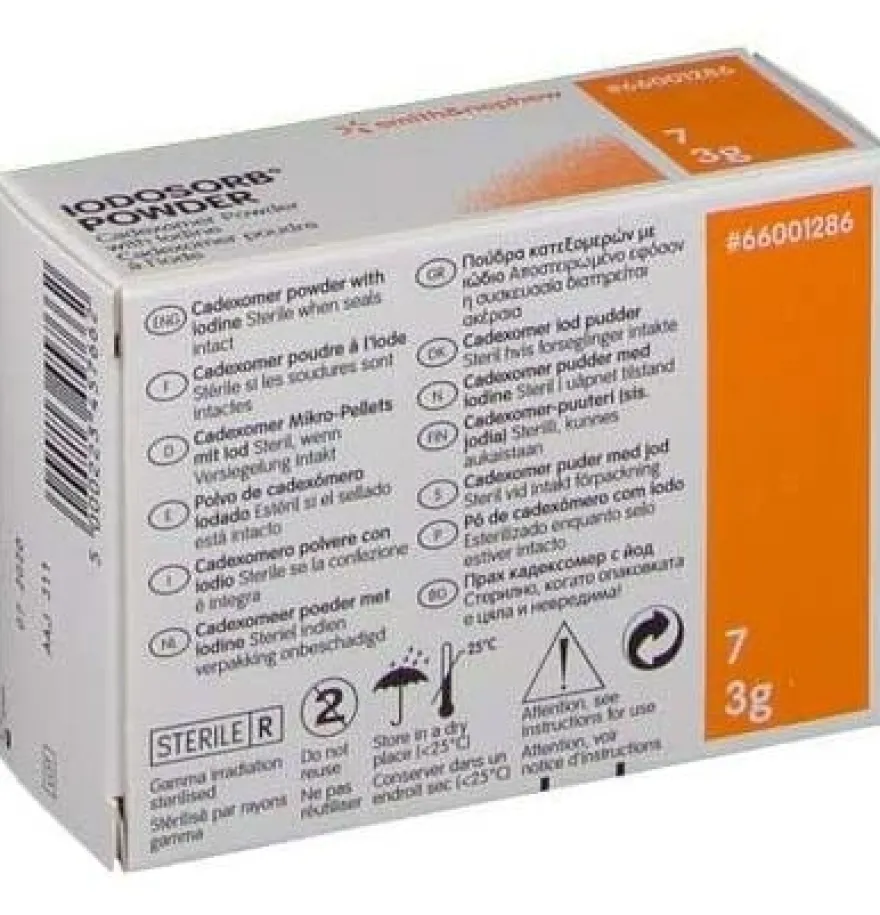 Iodosorb Polvo Esteril 7 Sobres 3 Gr