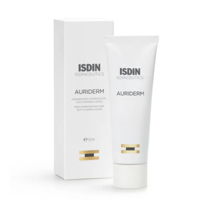 Isdinceutics Auriderm Crema, 50 ml. - Isdin