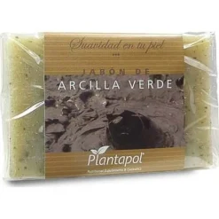 Jabã³n de Arcilla Verde 100g - Plantapol