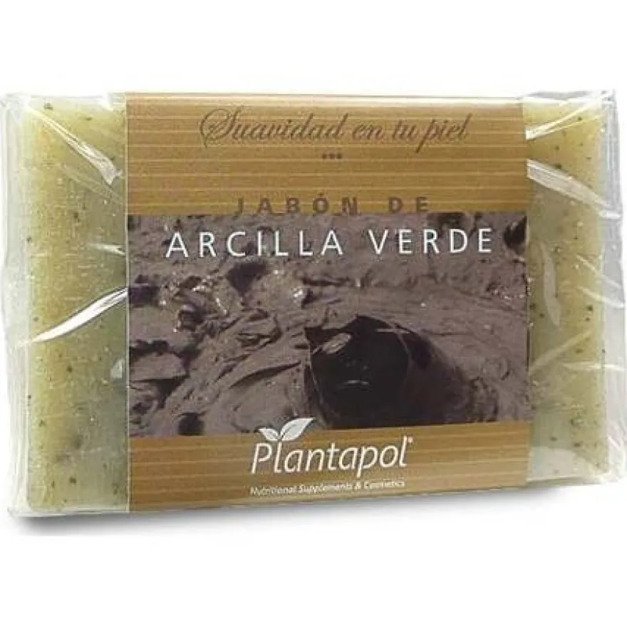 Jabã³n de Arcilla Verde 100g - Plantapol