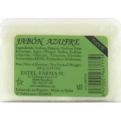 Jabón Estel Farma Azufre Fuerte 10% 100g - Jabon
