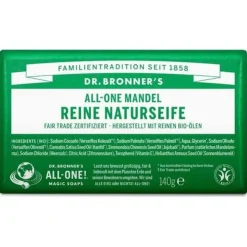 Jabon en Pastilla Almendras 140gr - Dr. Bronners