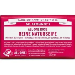 Jabon en Pastilla Rosas 140gr - Dr. Bronners