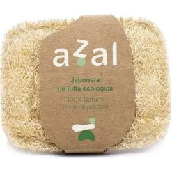 Jabonera Luffa Jabón Sólido 8x10cm 1ud - Azal