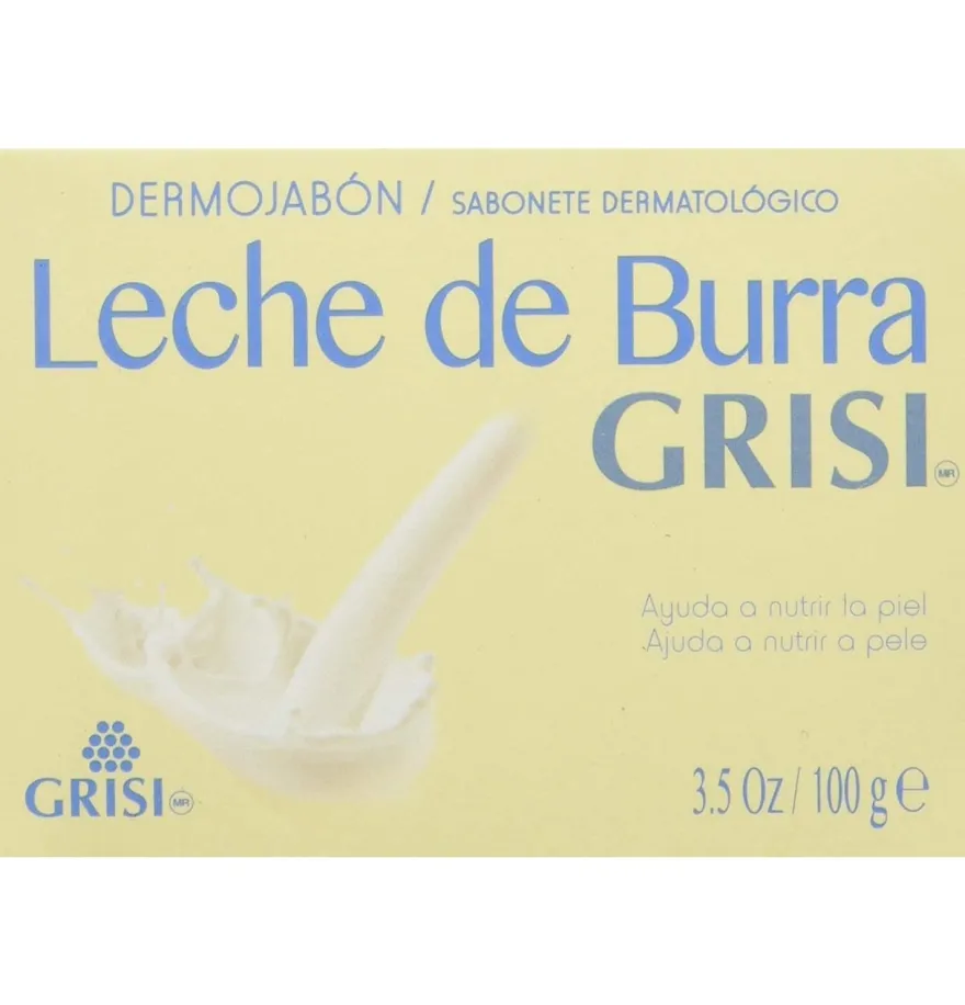 Jabon Grisi Leche De Burra (1 Envase 100 G)