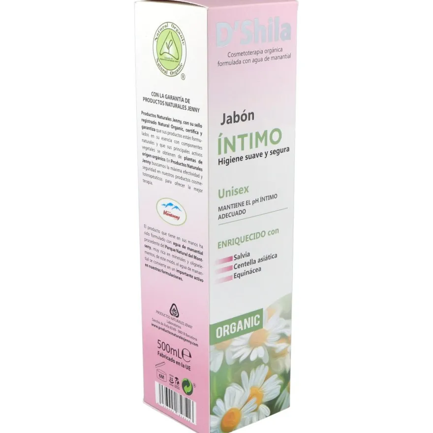 Jabon Intimo Higiene Suave Y Segura 500Ml.